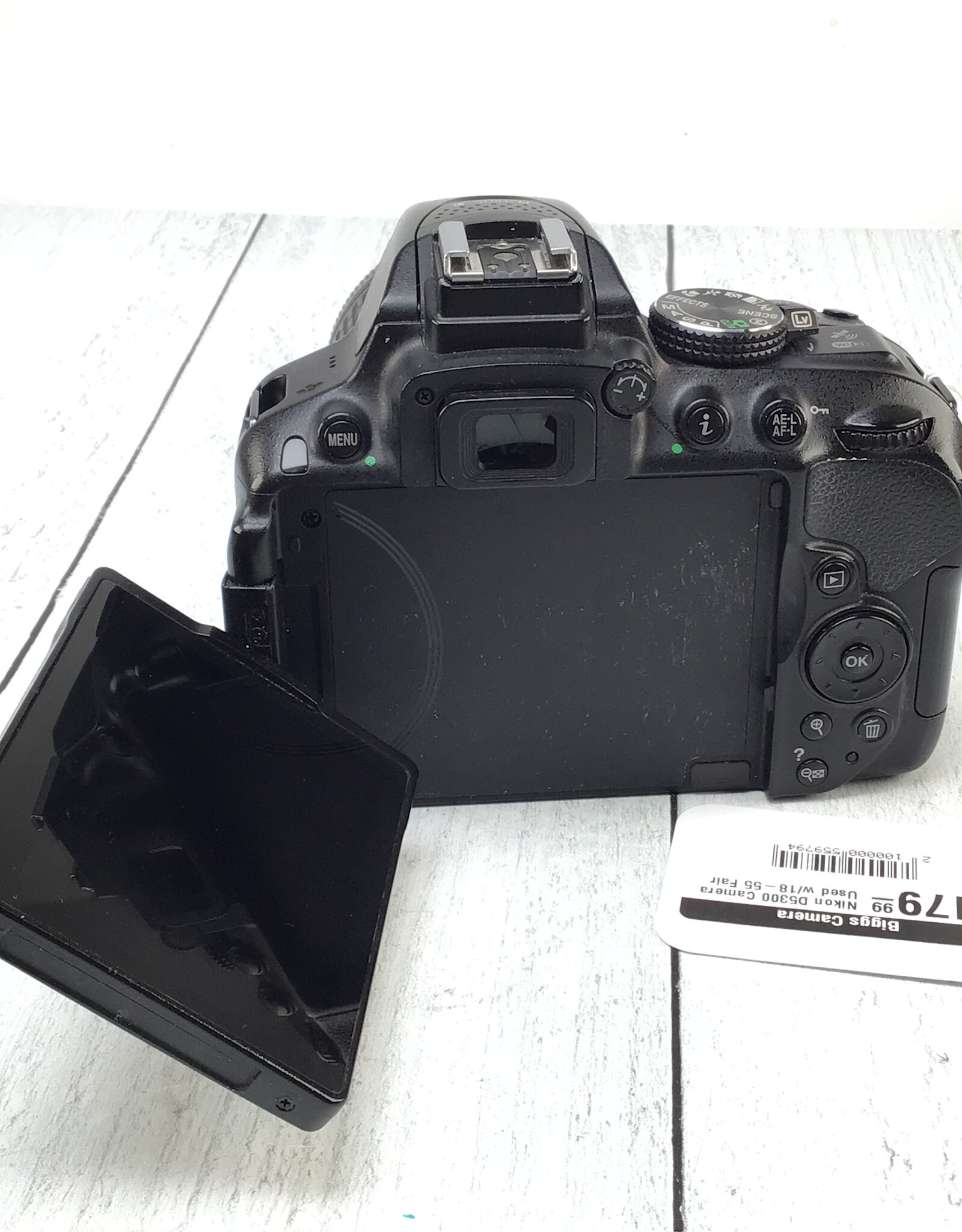 NIKON Nikon D5300 Camera w/18-55 Used Fair