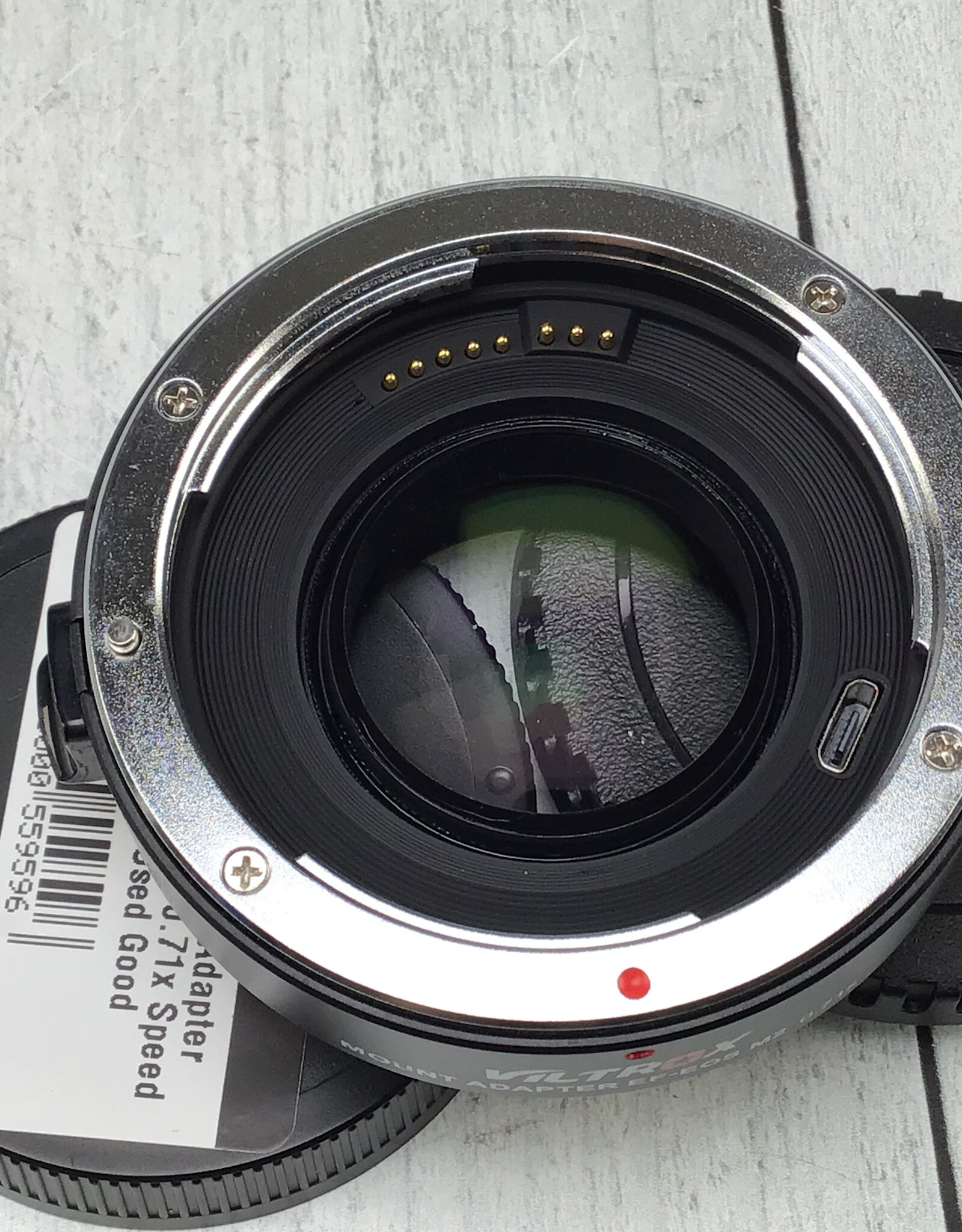 Viltrox Viltrox Mount Adapter EF-EOS M 0.71x Speed Booster Used Good