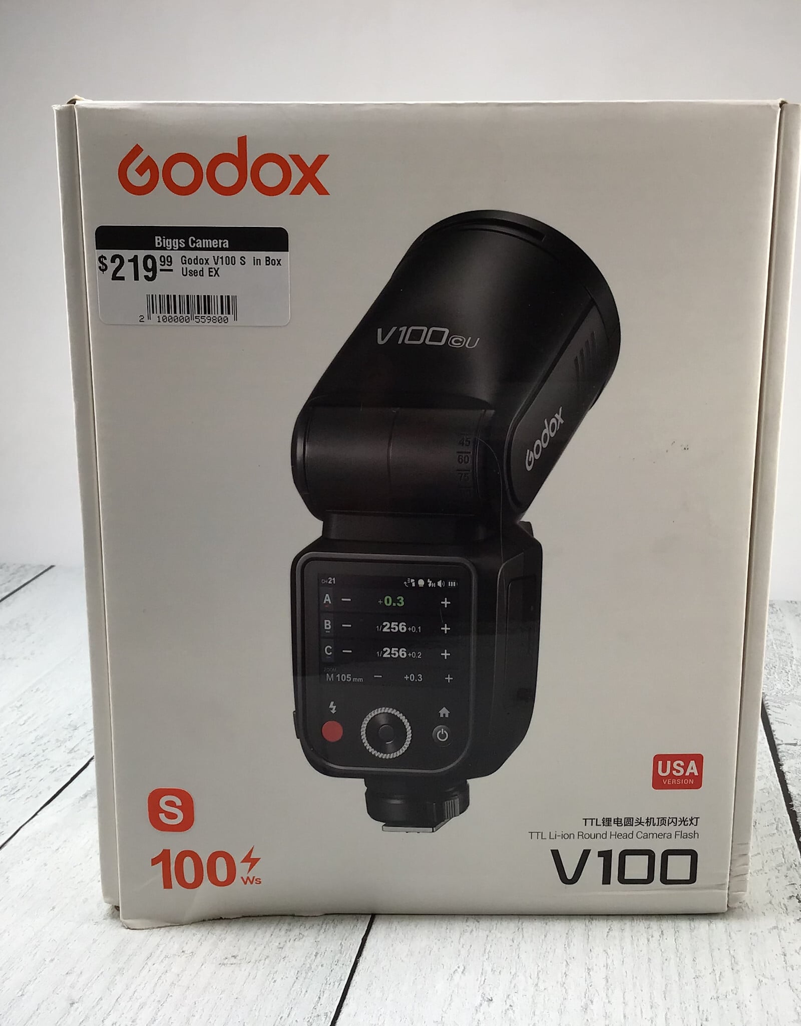 GODOX Godox V100 S  in Box Used EX