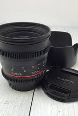 ROKINON Rokinon 50mm T1.5 Cinema Lens for Canon EF Used Good