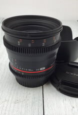 ROKINON Rokinon 50mm T1.5 Cinema Lens for Canon EF Used Good