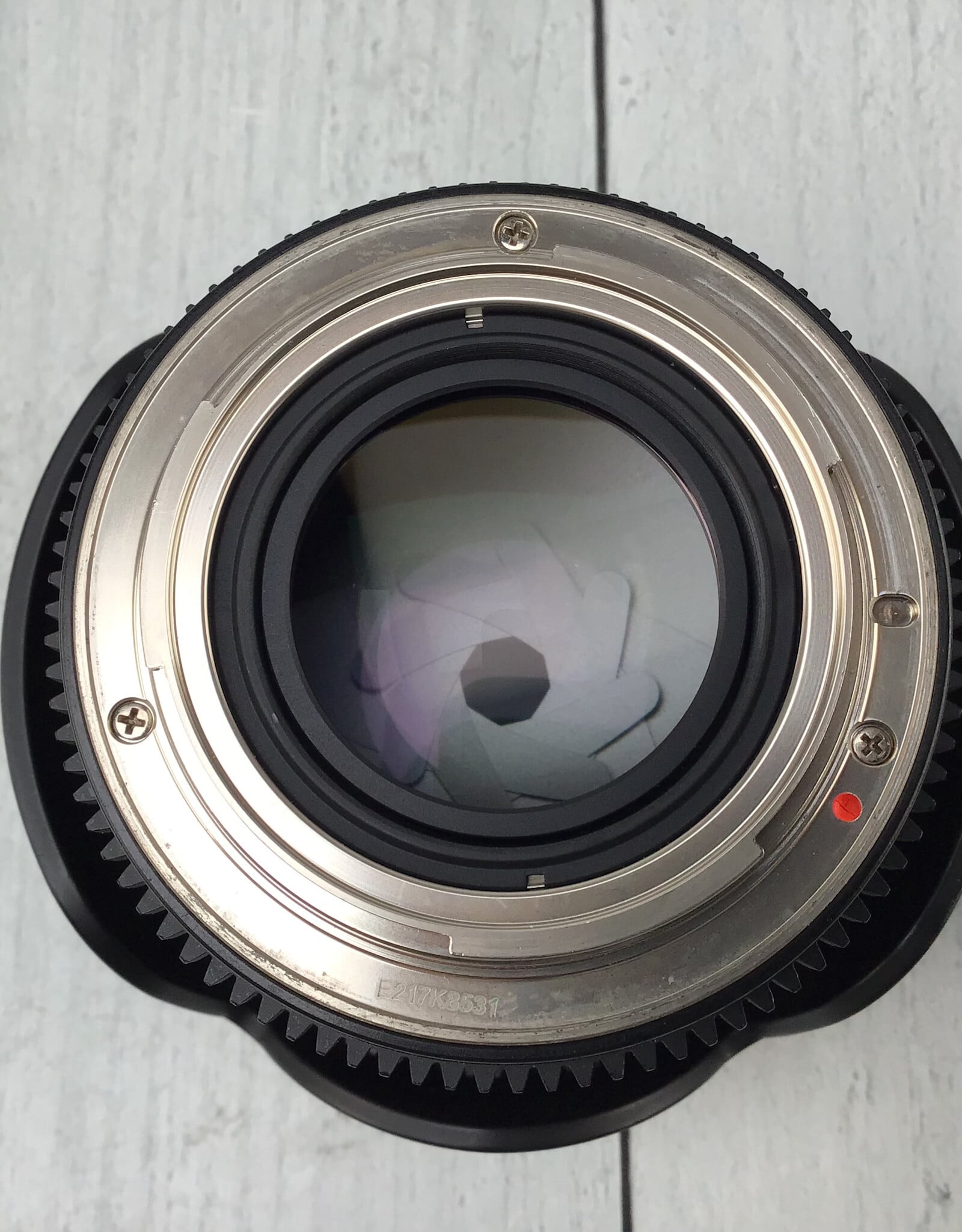 ROKINON Rokinon 50mm T1.5 Cinema Lens for Canon EF Used Good