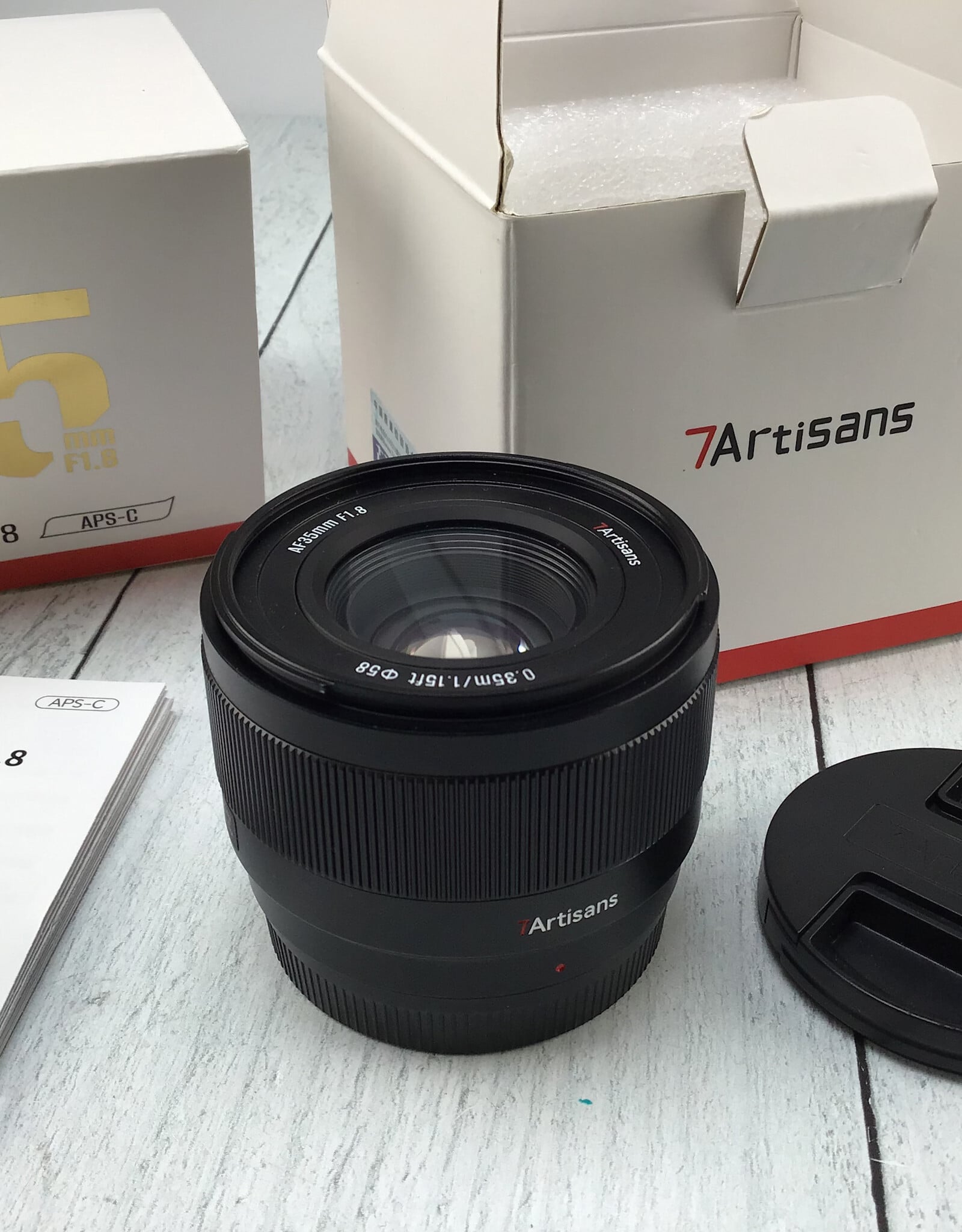 7artisans 7Artisans AF 35mm f1.8 Lens for Sony E in Box Used Good
