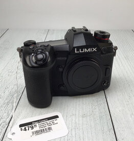 PANASONIC Panasonic Lumix G9 Camera Body No Charger Used Good