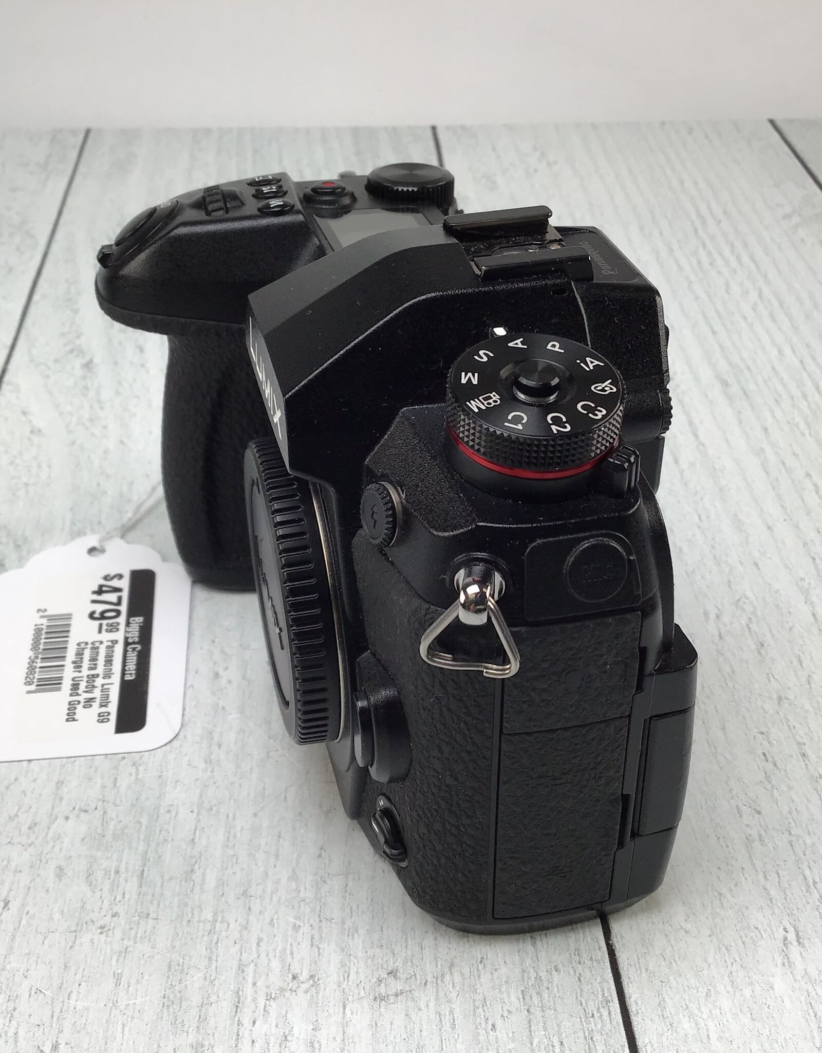 PANASONIC Panasonic Lumix G9 Camera Body No Charger Used Good