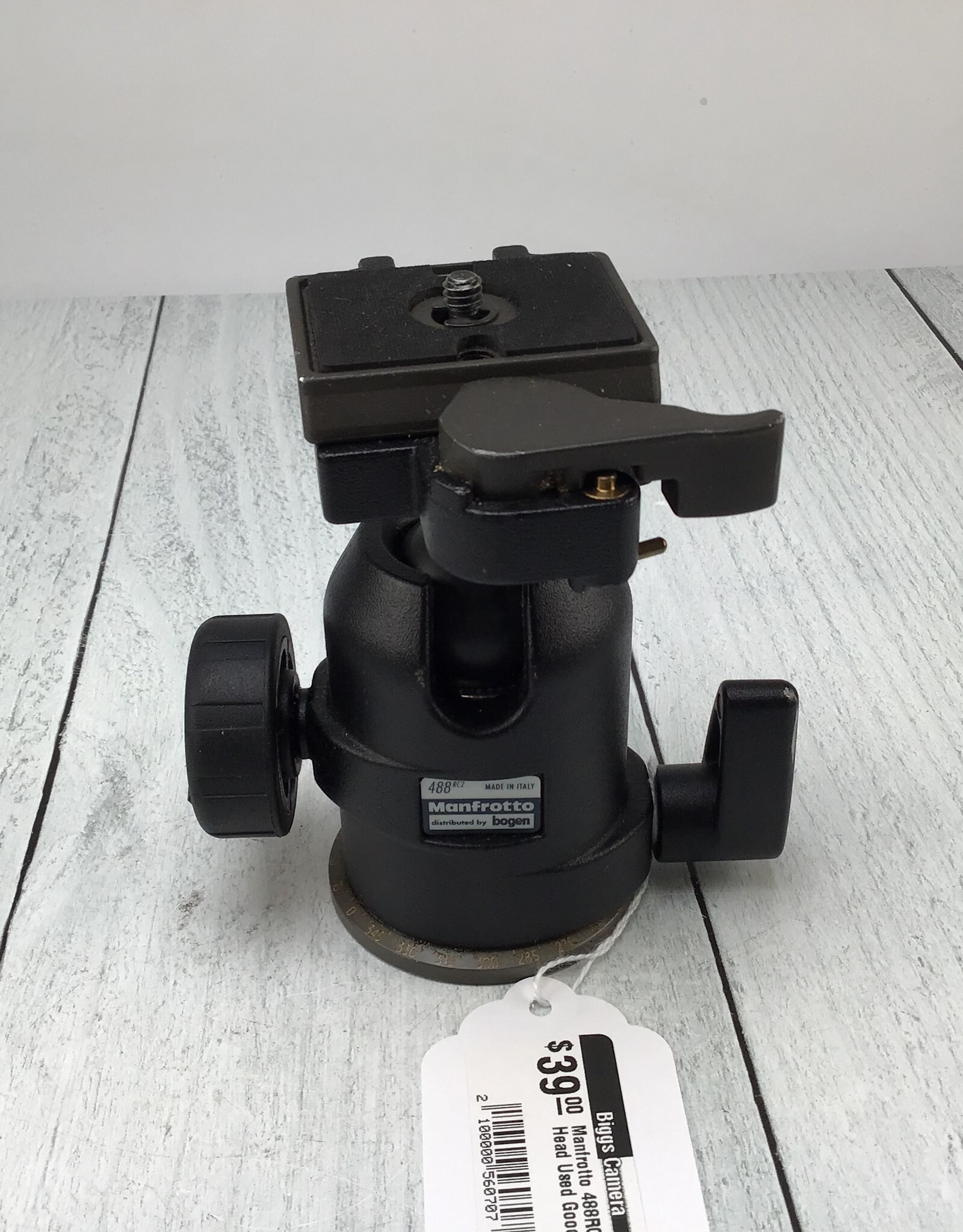 MANFROTTO Manfrotto 488RC2 Ball Head Used Good