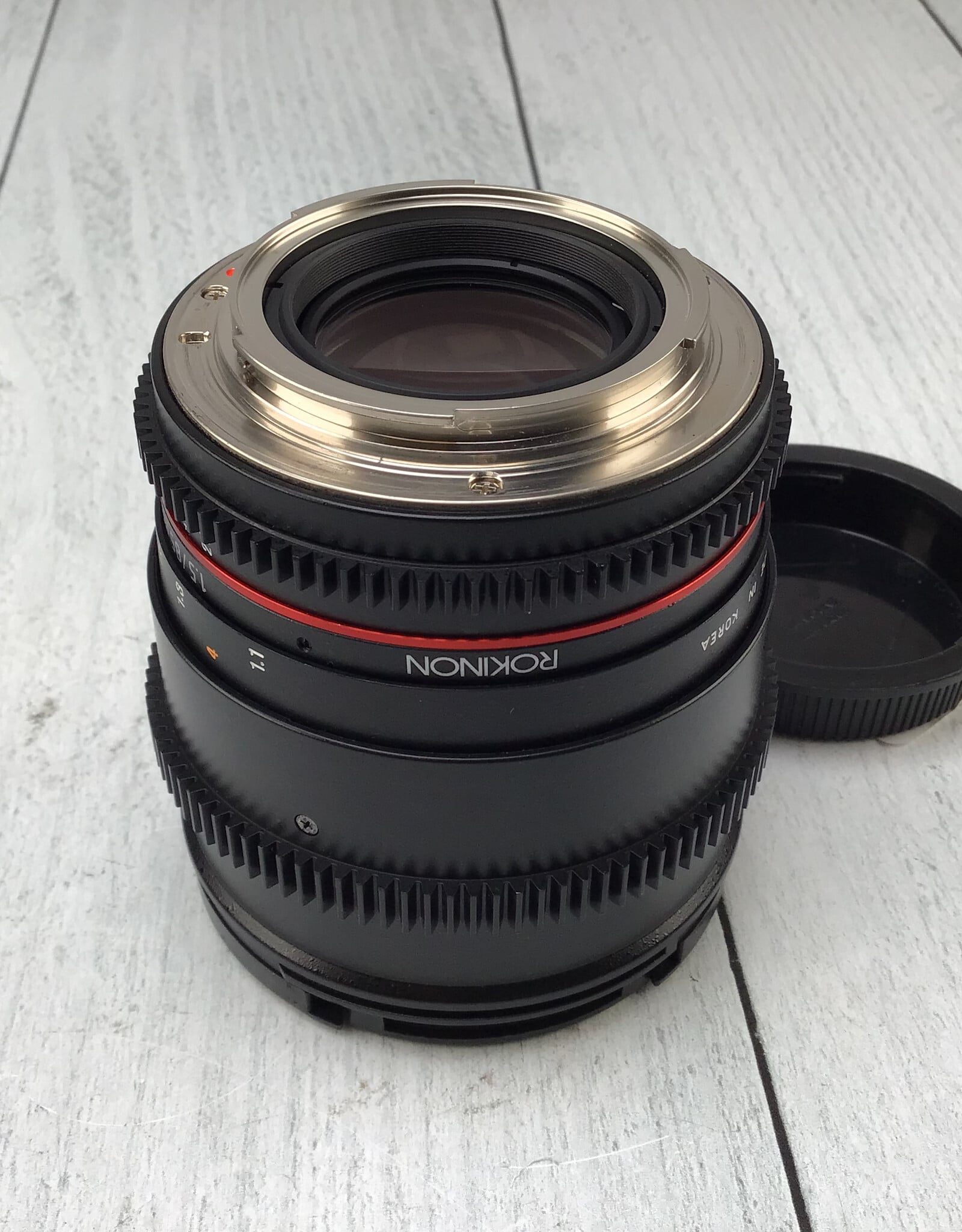 ROKINON Rokinon 85mm T1.5 Cinema Lens for Canon EF Used Good