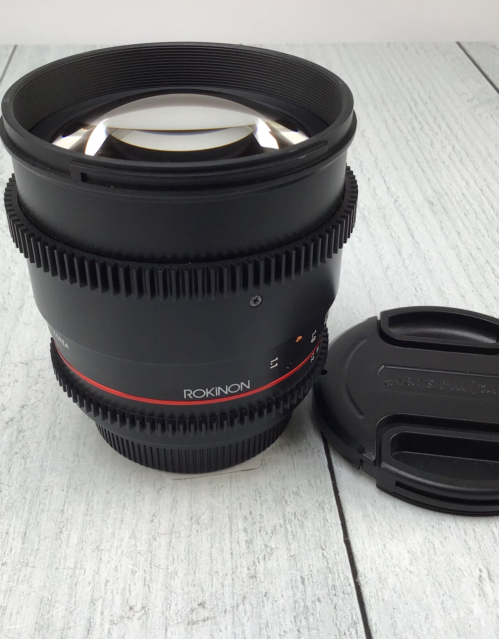 ROKINON Rokinon 85mm T1.5 Cinema Lens for Canon EF Used Good