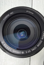 CANON Canon EF-S 18-200mm  f3.5-5.6 IS Lens Used Fair