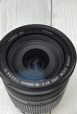 CANON Canon EF-S 18-200mm  f3.5-5.6 IS Lens Used Fair