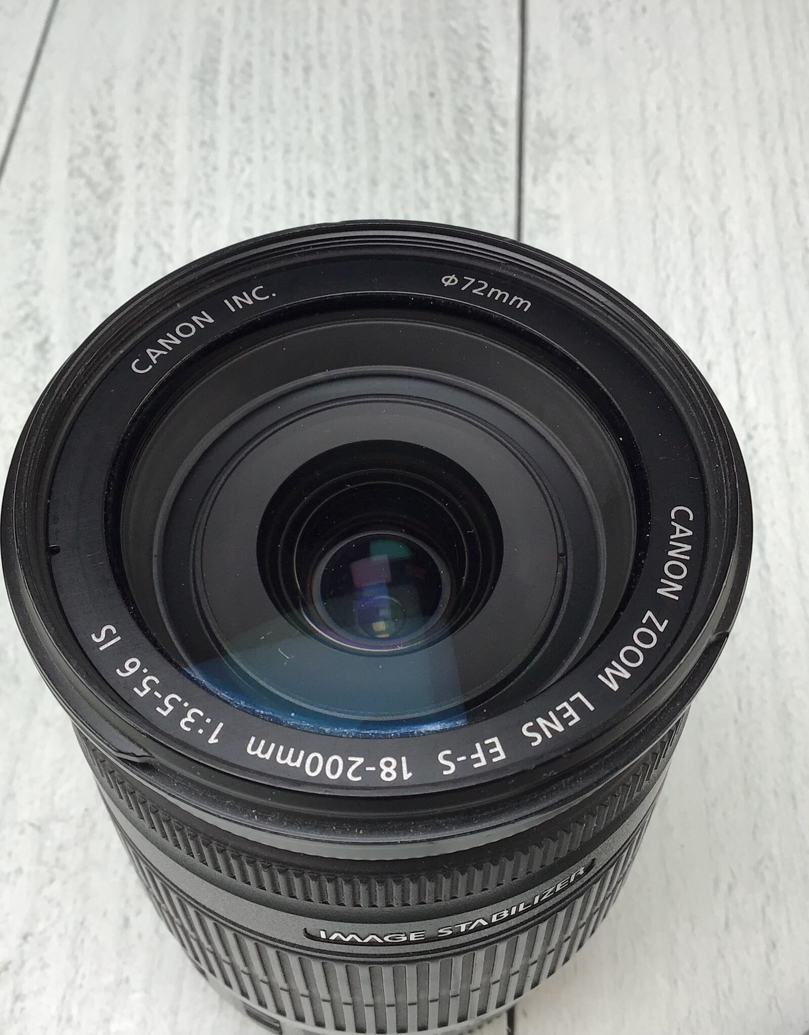 CANON Canon EF-S 18-200mm  f3.5-5.6 IS Lens Used Fair
