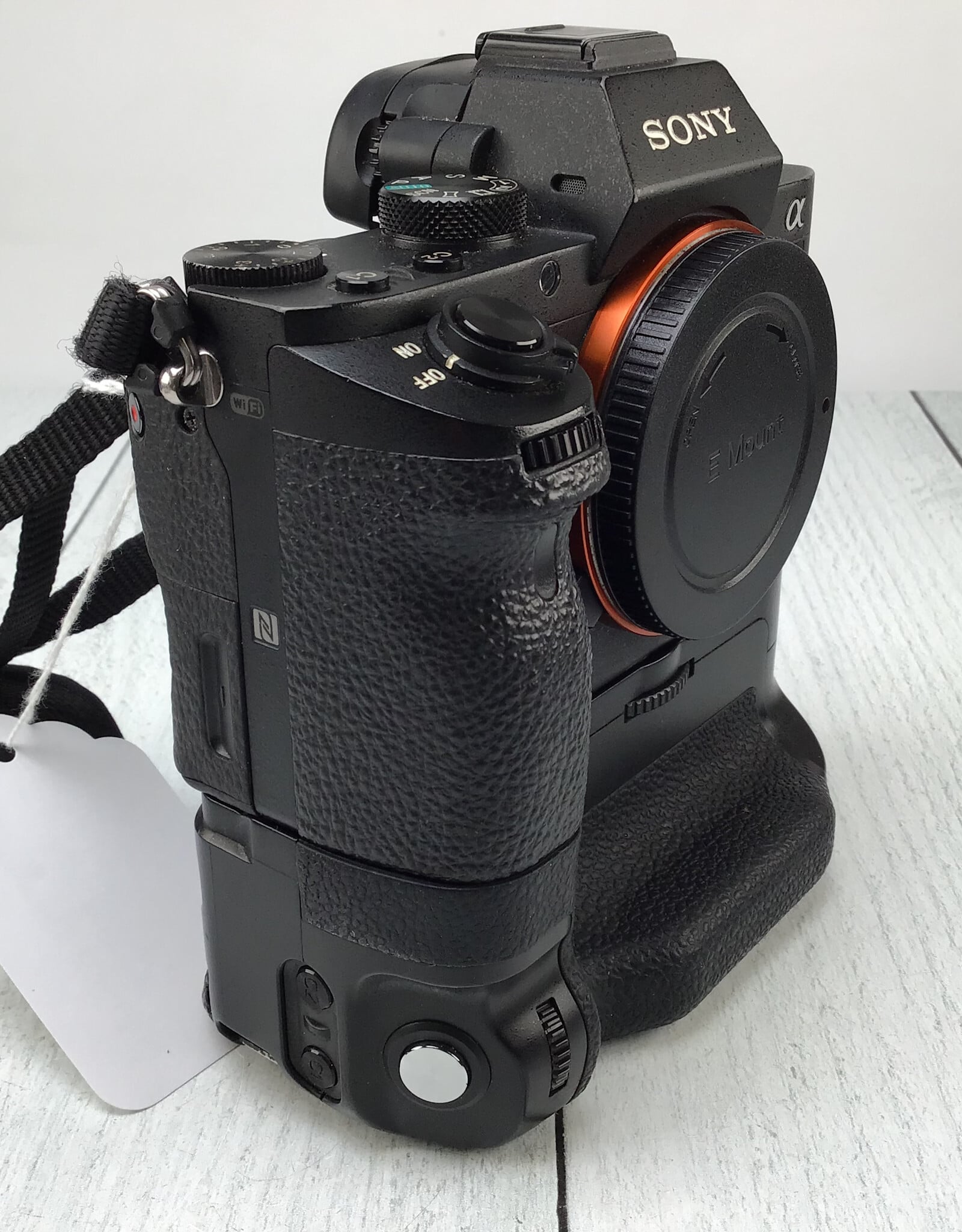 SONY Sony A7II Camera w/ Meike Grip No Batt. Door on Camera Used Fair