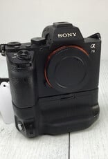 SONY Sony A7II Camera w/ Meike Grip No Batt. Door on Camera Used Fair