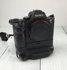 SONY Sony A7II Camera w/ Meike Grip No Batt. Door on Camera Used Fair