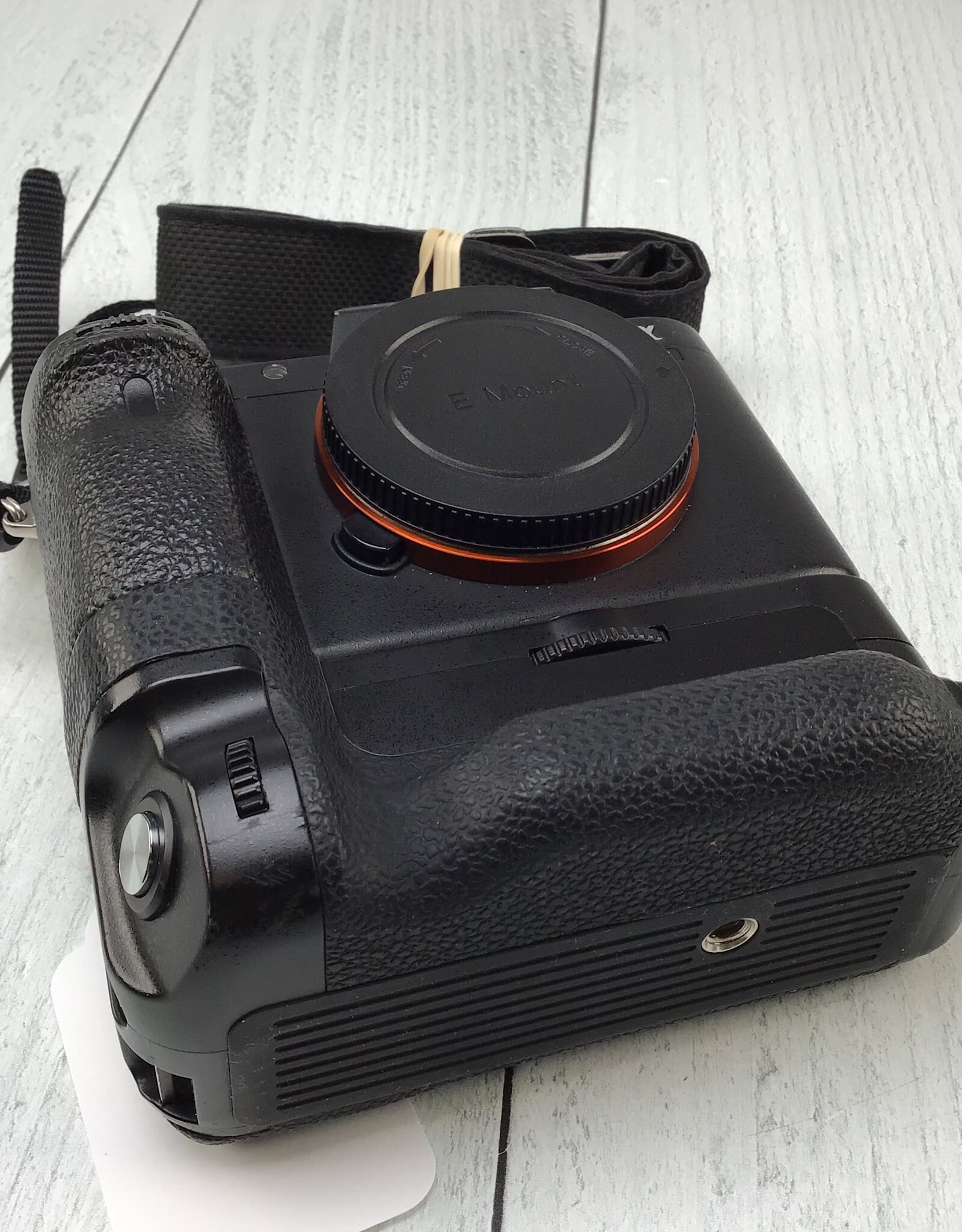 SONY Sony A7II Camera w/ Meike Grip No Batt. Door on Camera Used Fair
