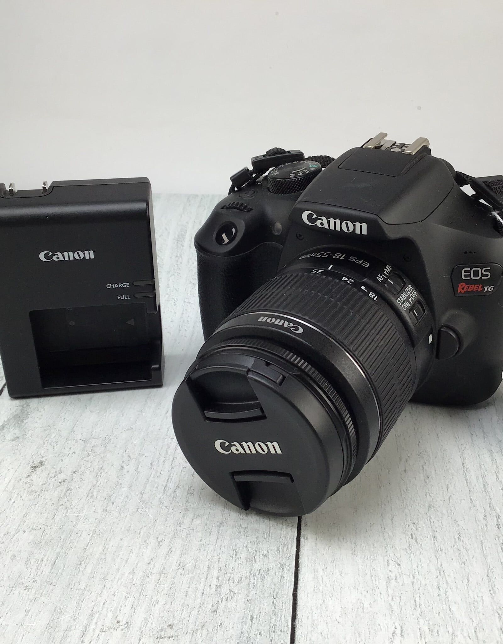 CANON Canon EOS Rebel T6 Camera w/ 18-55mm IS Used Good