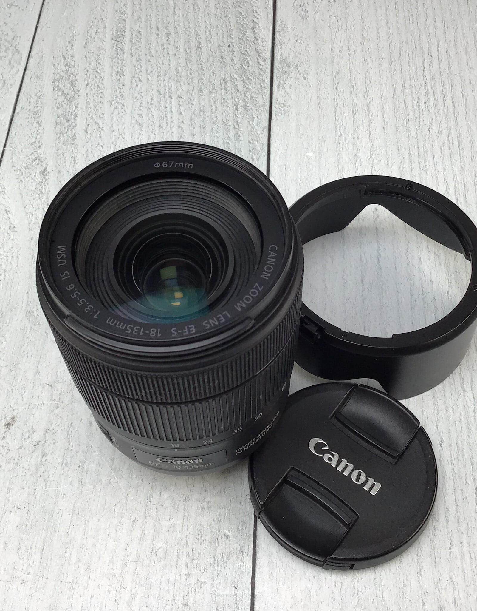 CANON Canon 18-135mm F3.5-5.6 IS USM NANO Lens Used Good