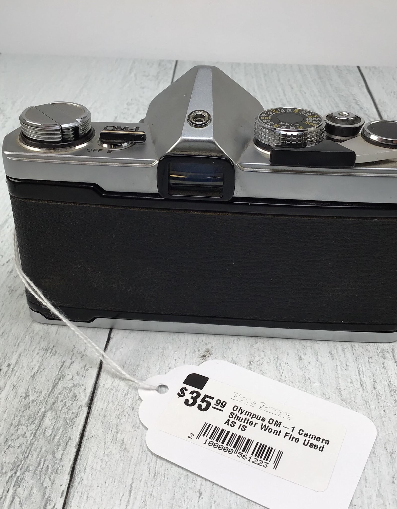 OLYMPUS Olympus OM-1 Camera Shutter Wont Fire Used AS IS