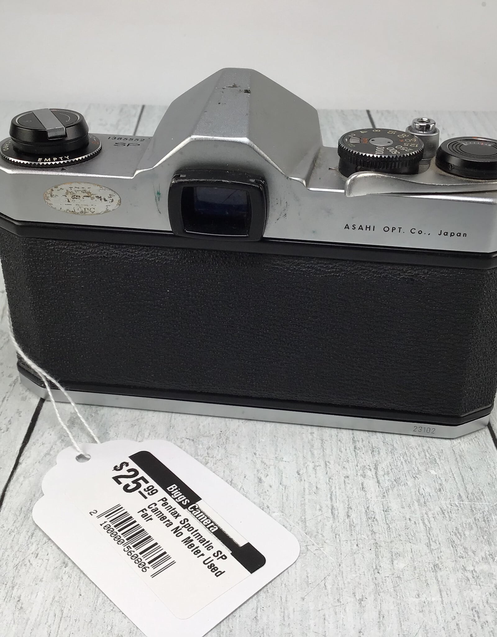 Pentax Pentax Spotmatic SP Camera No Meter Used Fair