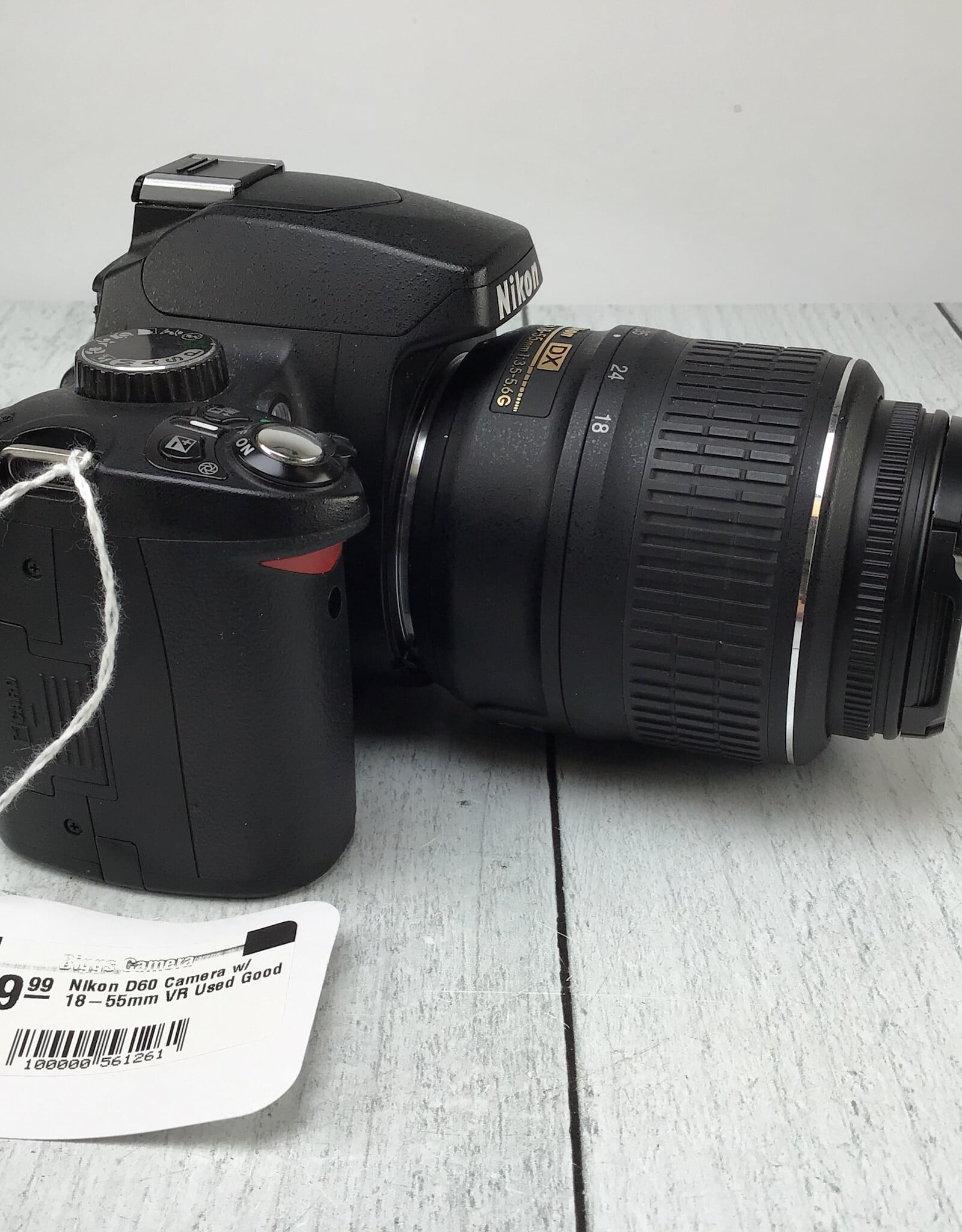NIKON Nikon D60 Camera w/ 18-55mm VR Used Good