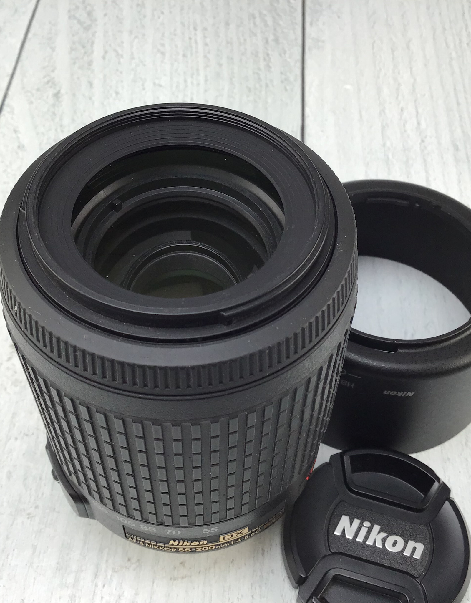 NIKON Nikon AF-S Nikkor 55-200mm f4-5.6G VR Lens Used Good