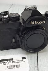 NIKON Nikon FM Camera Body Black Used Fair