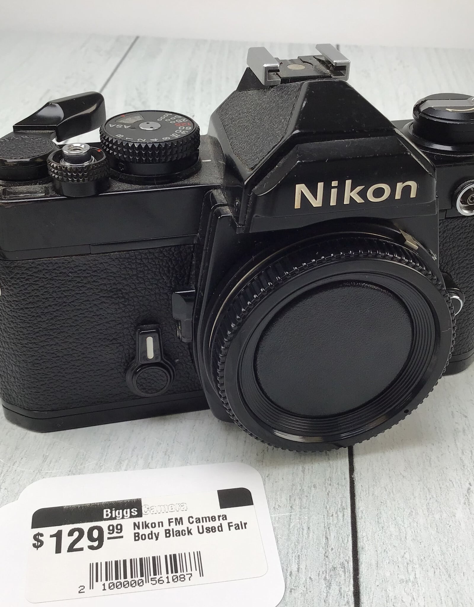 NIKON Nikon FM Camera Body Black Used Fair