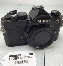 NIKON Nikon FM Camera Body Black Used Fair