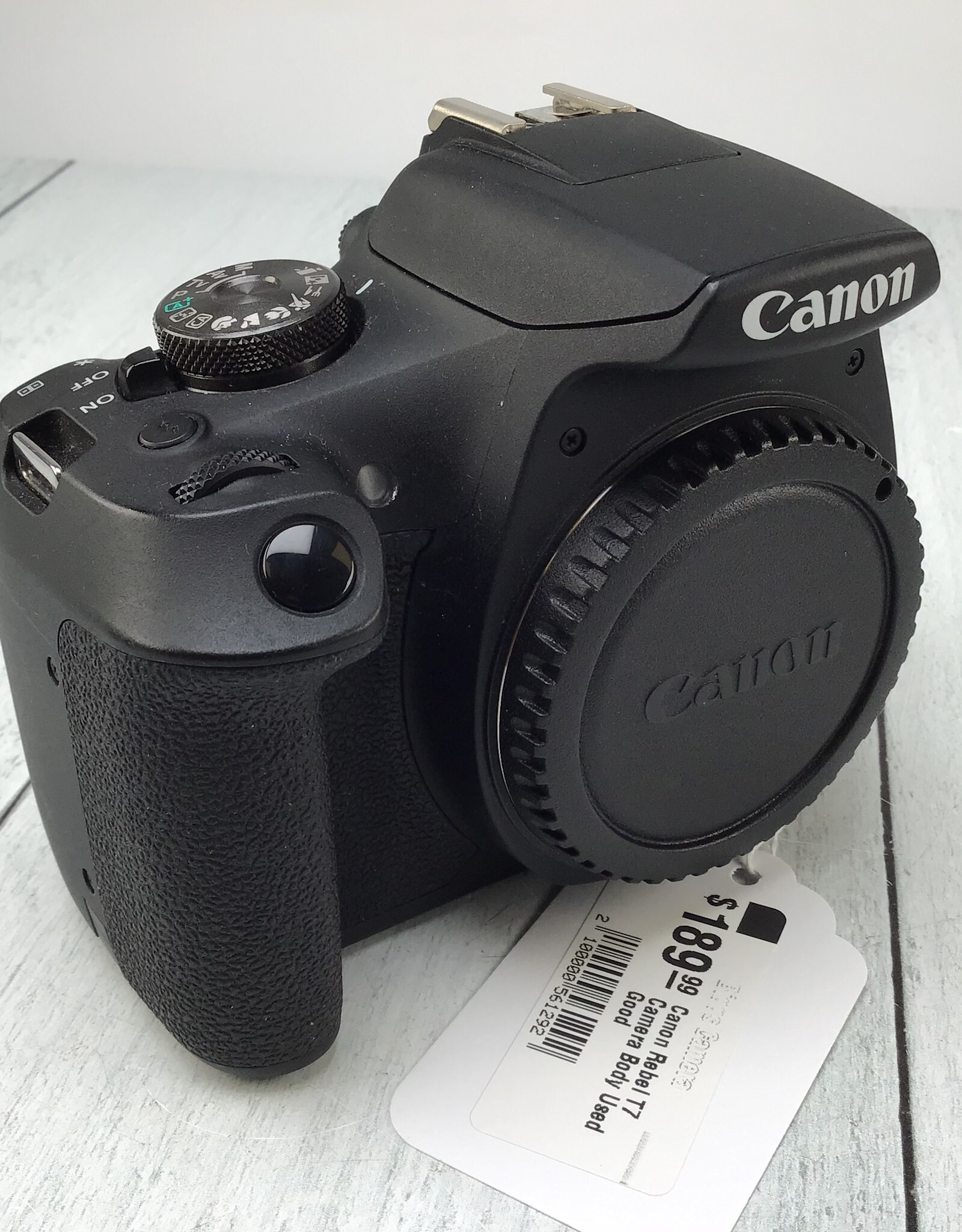 CANON Canon Rebel T7 Camera Body Used Good
