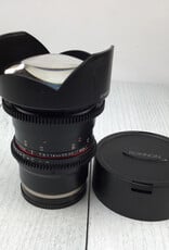 ROKINON Rokinon 14mm T3.1 AS IF Cinema Lens for Sony Used Good