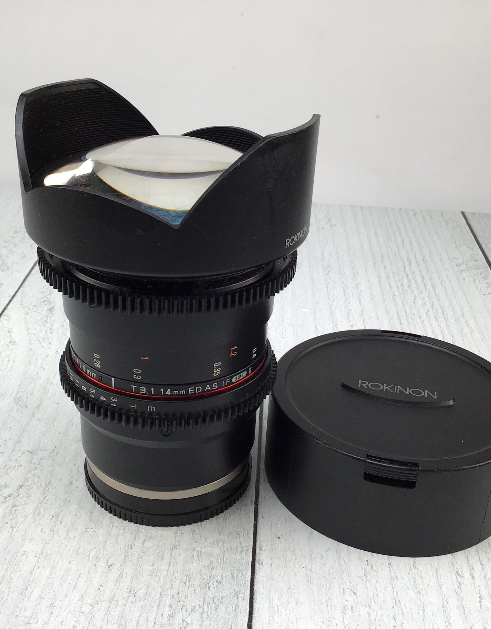 ROKINON Rokinon 14mm T3.1 AS IF Cinema Lens for Sony Used Good