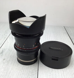 ROKINON Rokinon 14mm T3.1 AS IF Cinema Lens for Sony Used Good