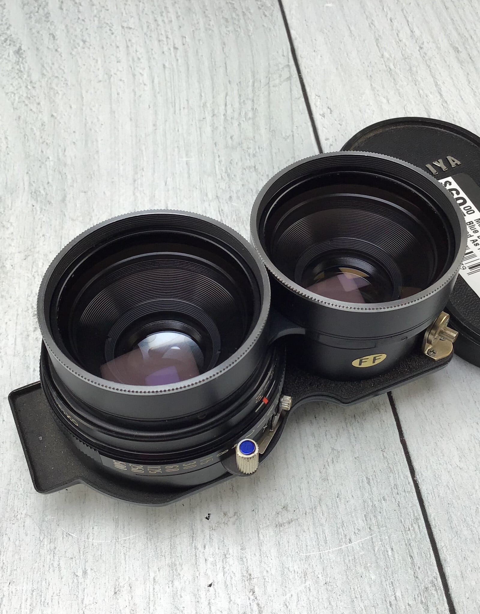 MAMIYA Mamiya Sekor 65mm f3.5 Blue Dot TLR Lens Hazy Used As IS