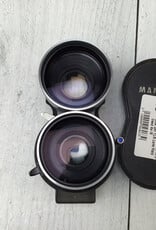 MAMIYA Mamiya Sekor 65mm f3.5 Blue Dot TLR Lens Hazy Used As IS