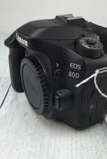 CANON Canon EOS 80D Camera Body No Charger Used Fair