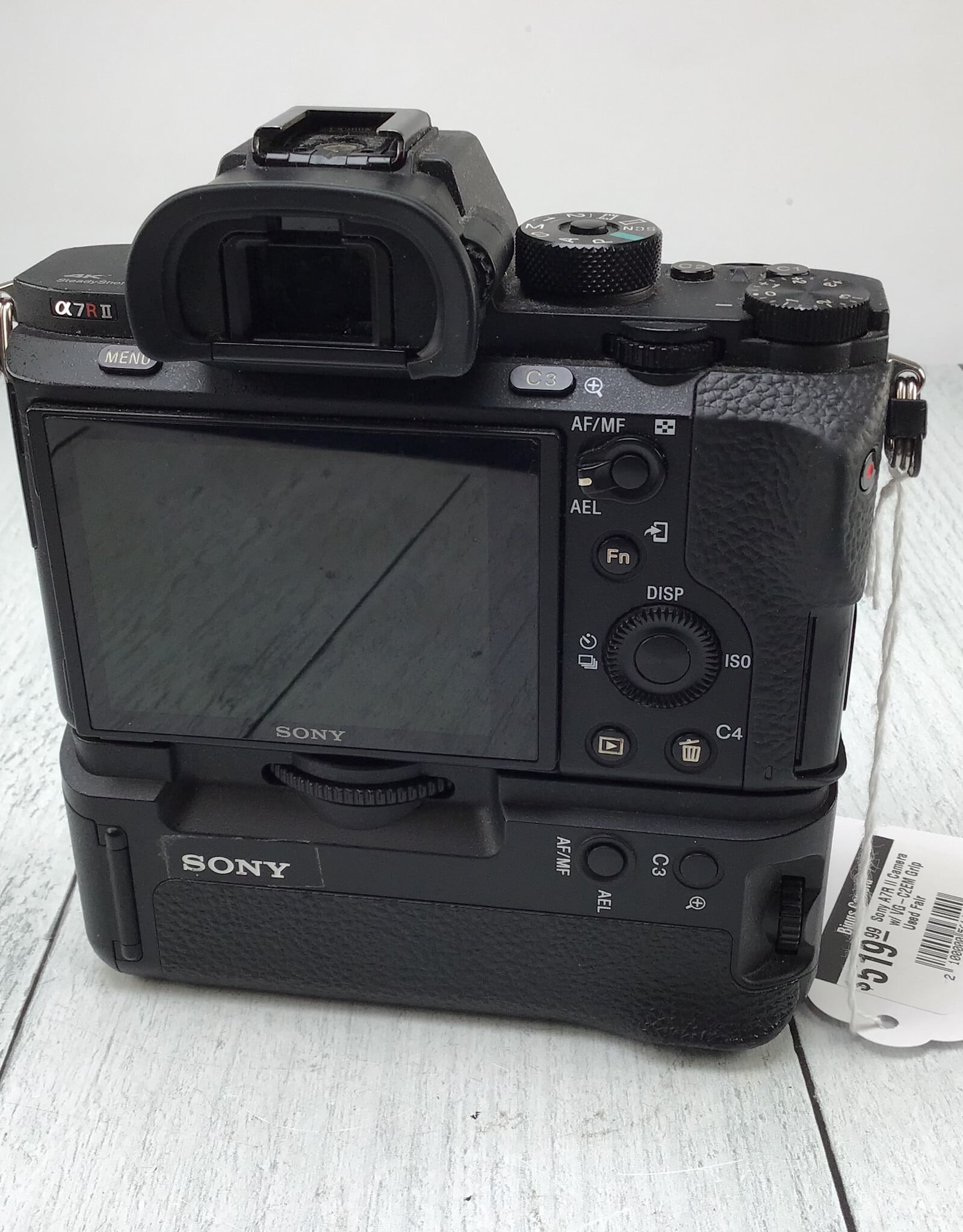 SONY Sony A7R II Camera w/ VG-C2EM Grip Used Fair
