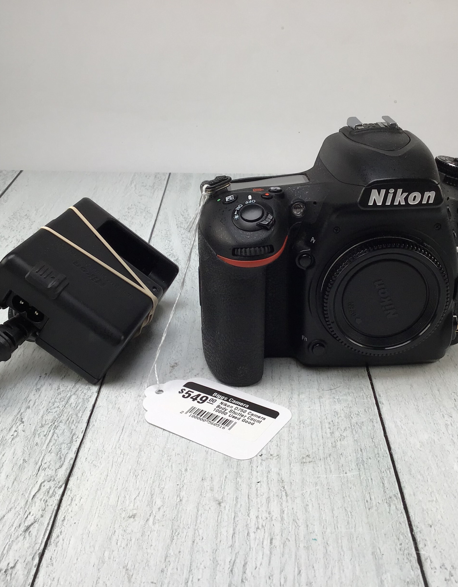 NIKON Nikon D750 Camera Body Shutter Count 10060 Used Good
