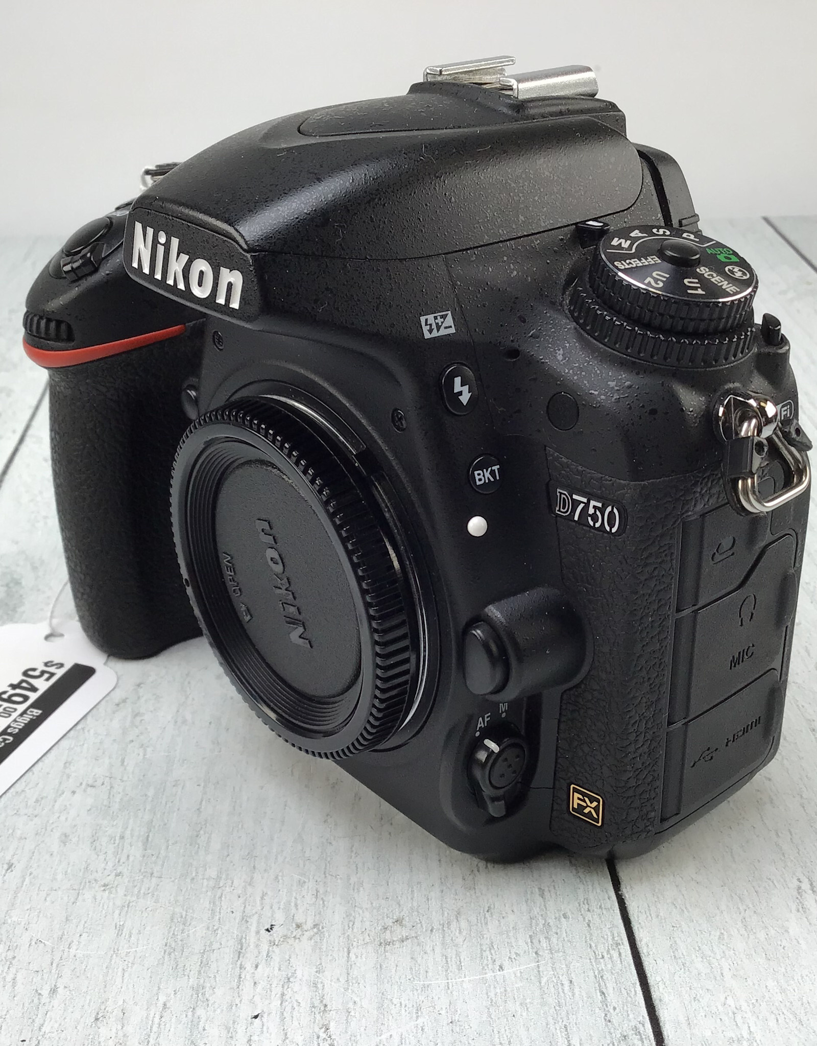 NIKON Nikon D750 Camera Body Shutter Count 10060 Used Good