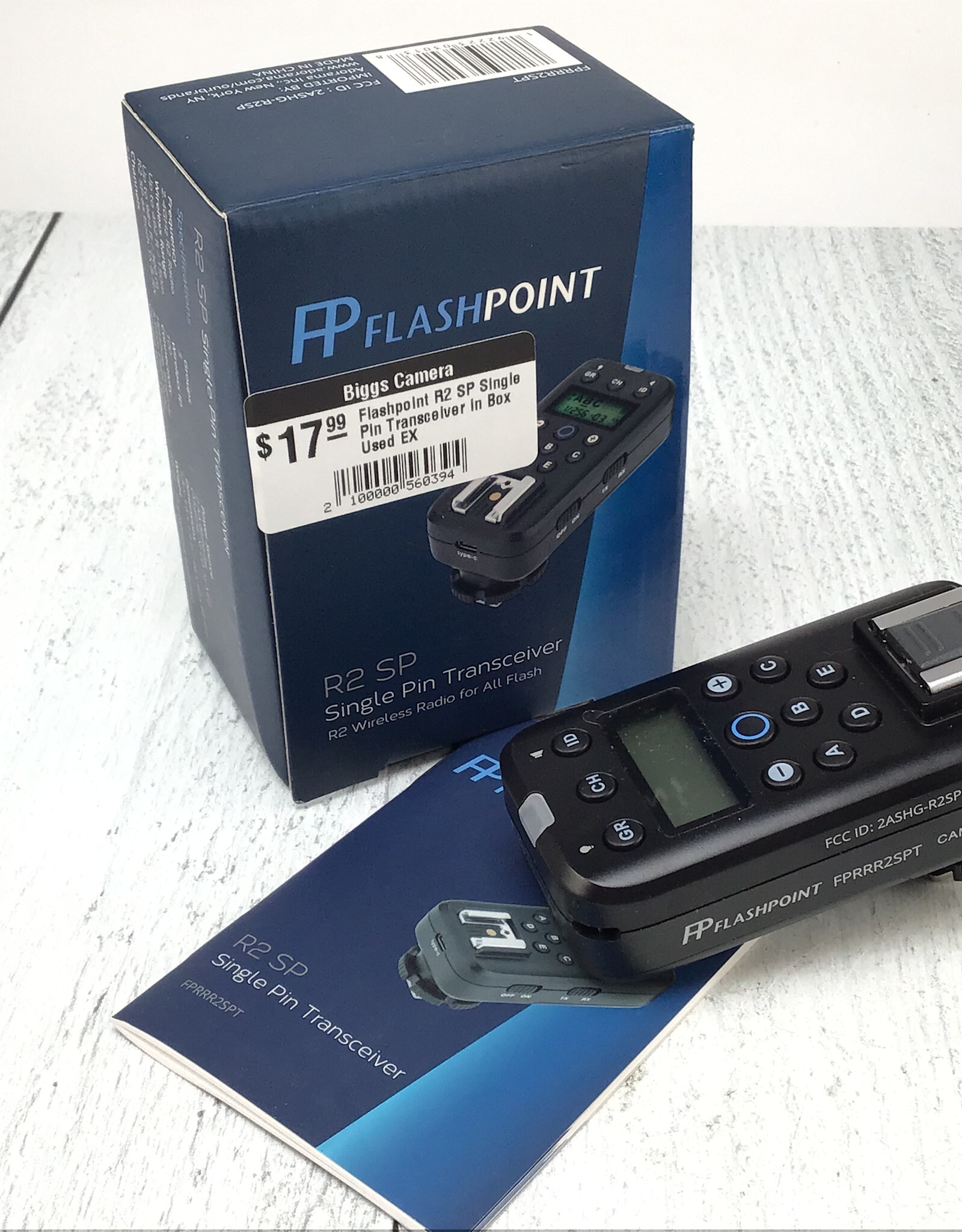 Flashpoint Flashpoint R2 SP Single Pin Transceiver in Box Used EX