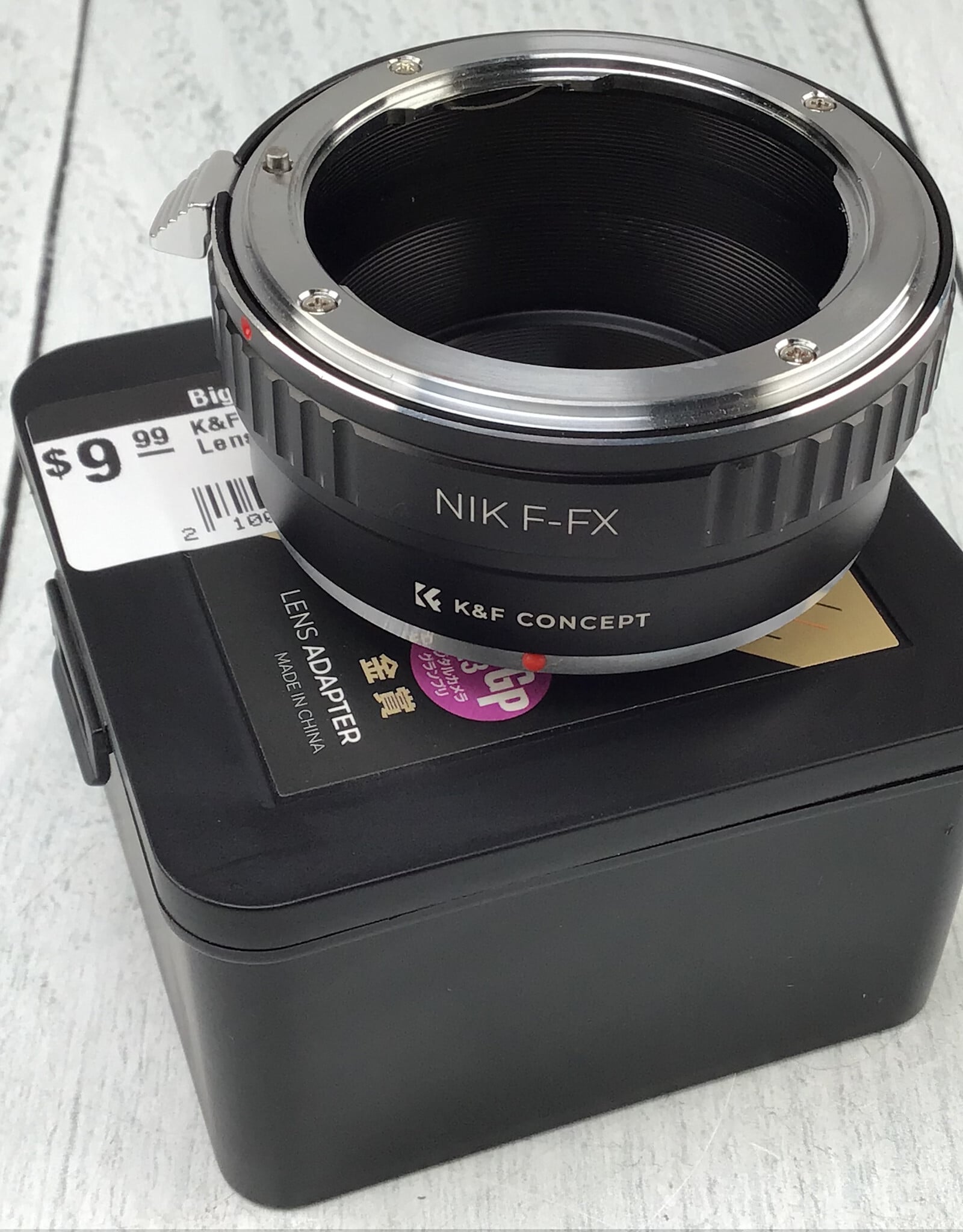k&F K&F Concept Nikon F to Fuji Lens Adapter Used Good