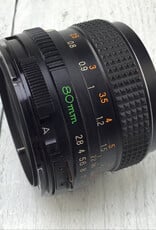 MAMIYA Mamiya Sekor C 80mm f2.8 Lens Wont Stop Down Used AS IS