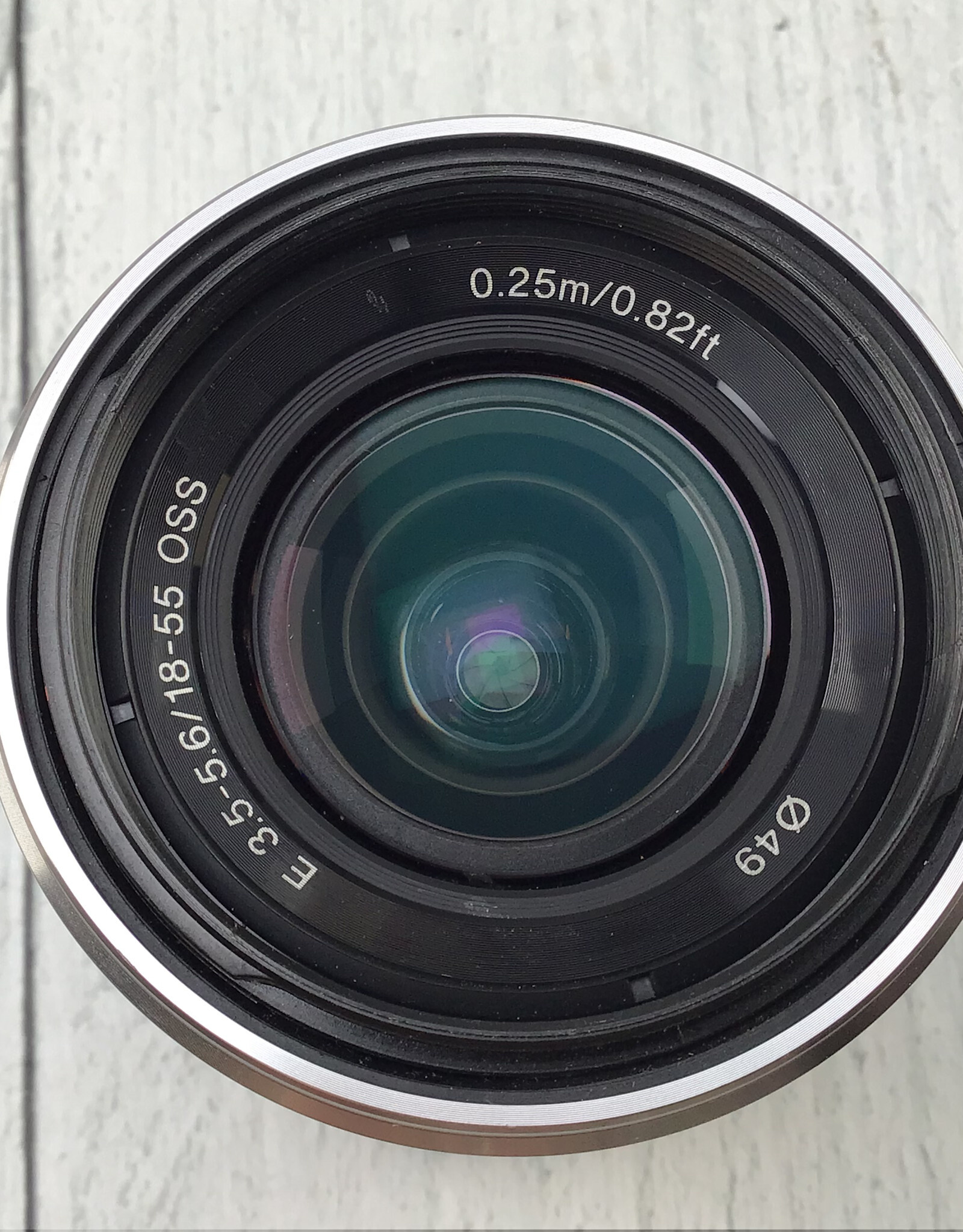 SONY Sony E 18-55mm f3.5-5.6 OSS Lens Used Fair