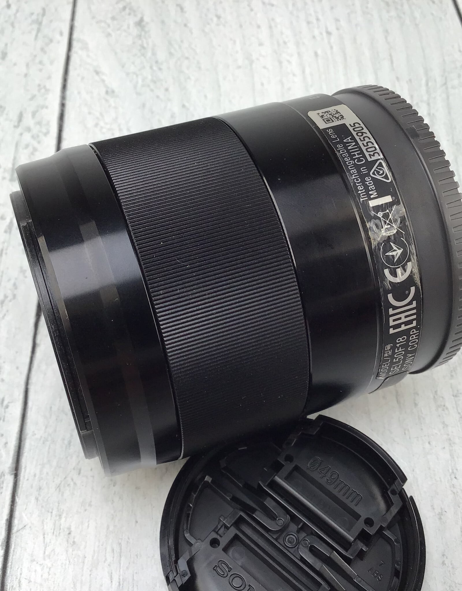 SONY Sony E 50mm f1.8 OSS Lens Used Good