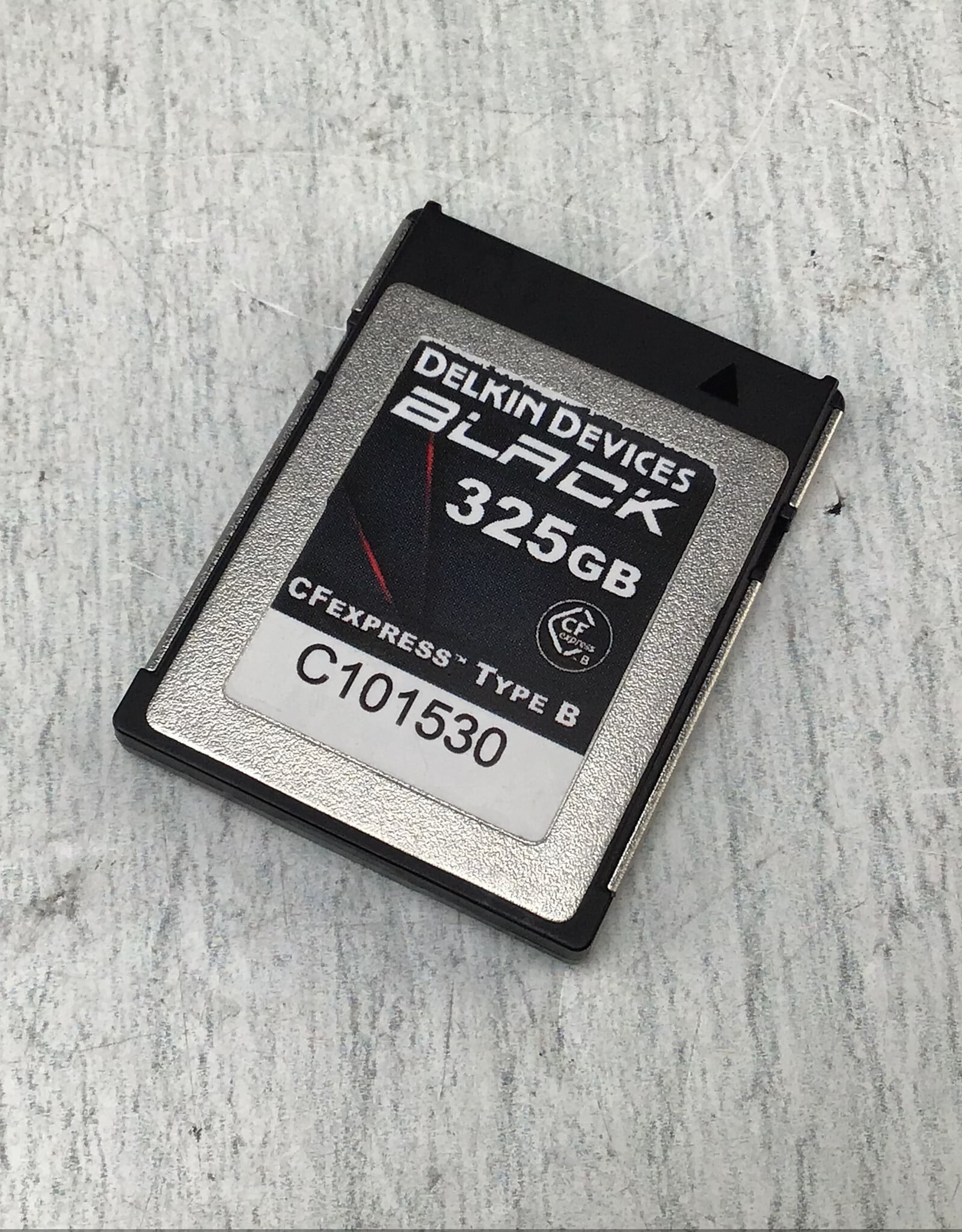 Delkin BLACK 325 GB CFexpress Type B card Used Good