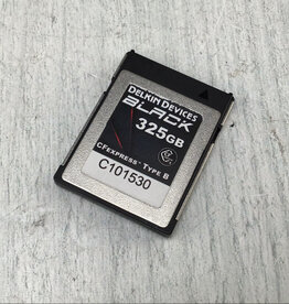 Delkin BLACK 325 GB CFexpress Type B card Used Good