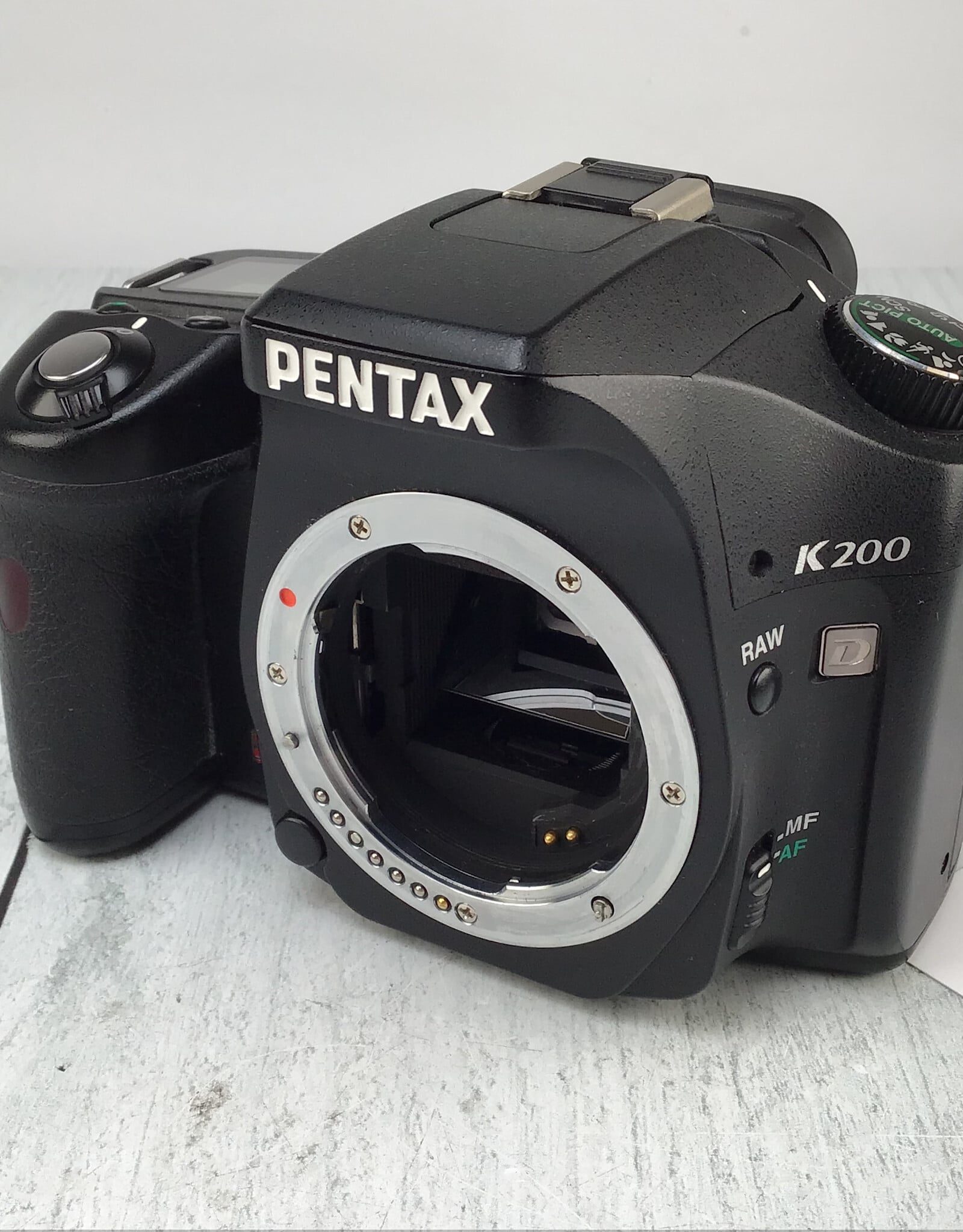 Pentax Pentax K200 Camera No Body Cap Used Good