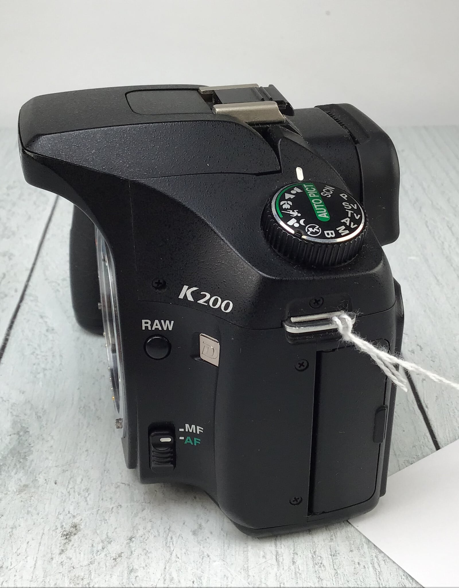 Pentax Pentax K200 Camera No Body Cap Used Good