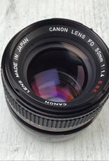 CANON Canon FD 50mm f1.4 S.S.C Lens Used Good