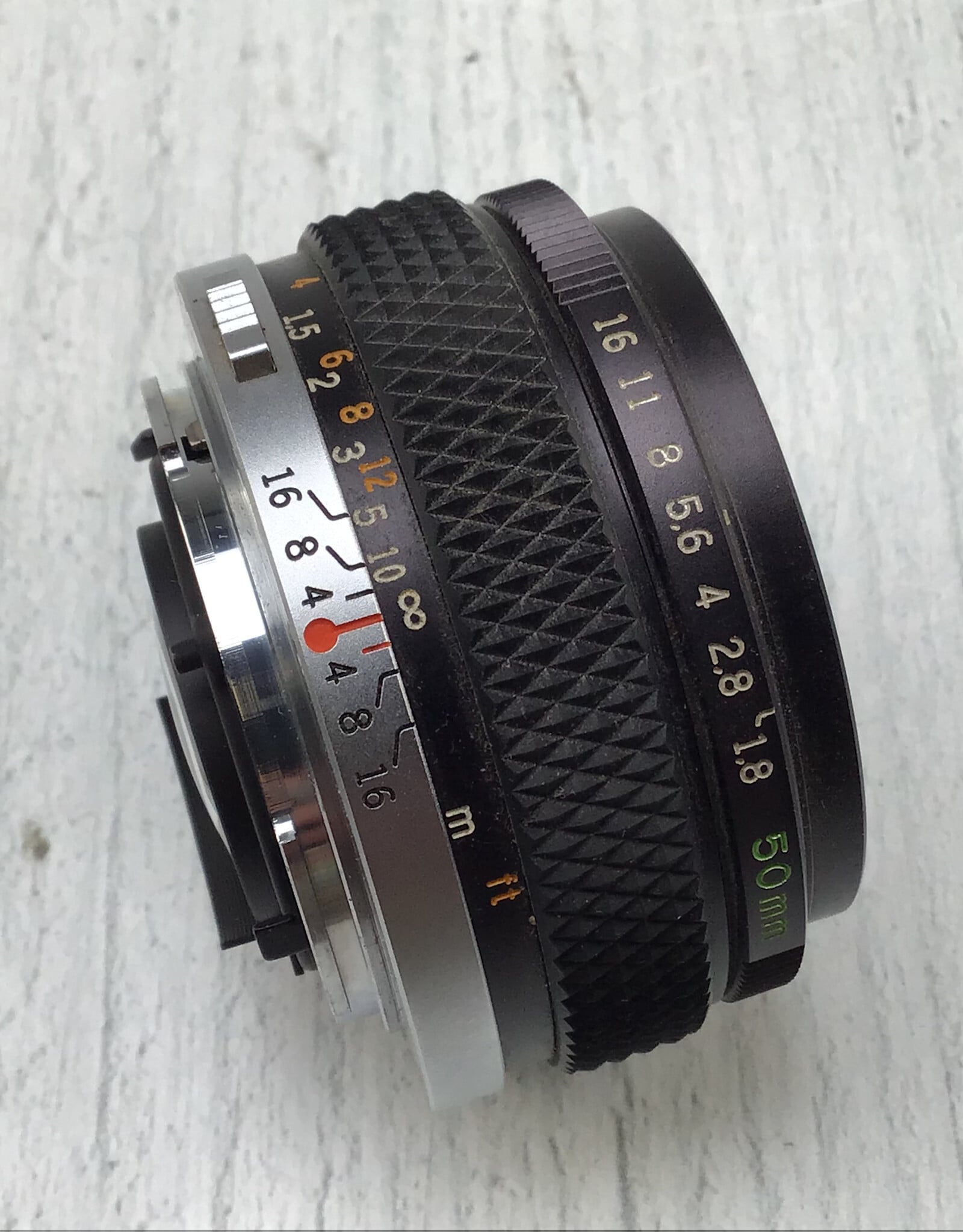 OLYMPUS Olympus OM-System Auto-S 50mm f1.8 Lens Used Good