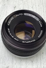 OLYMPUS Olympus OM-System Auto-S 50mm f1.8 Lens Used Good